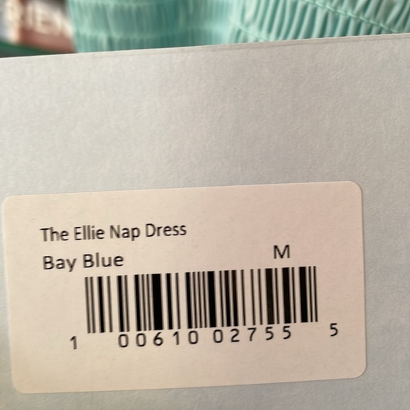 NWT Hill House Ellie Nap Dress in Bay Blue - Picture 6 of 8